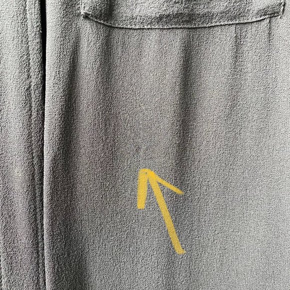 ARITZIA - WILFRED SILK GEORGETTE BUTTON DOWN - Picture 6 of 9